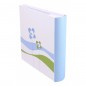 Album foto, capacitate 200 poze, format 10x15, buzunare slip-in, albastru Album foto, capacitate 200 poze, format 10x15, buzunare slip-in, albastru