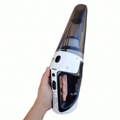 Aspirator auto portabil, 120W, filtru HEPA, capete interschimbabile, baterie li-ion