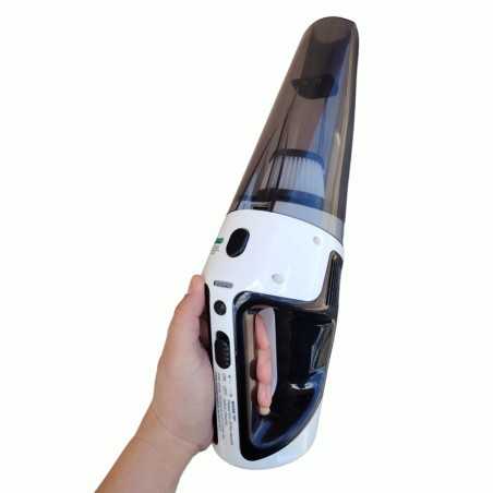 Aspirator auto portabil, 120W, filtru HEPA, capete interschimbabile, baterie li-ion