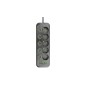 Prelungitor, 5 prize cu 5 porturi USB, 5 comutatoare, protectie suprasarcina, IP22, 2500W, 2 m, negru Prelungitor, 5 prize cu 5 porturi USB, 5 comutatoare, protectie suprasarcina, IP22, 2500W, 2 m, negru
