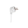 Prelungitor 3 prize schuko, 6 porturi USB, comutator, protectie suprasarcina, IP22, 2500W, 2m, ABS, alb