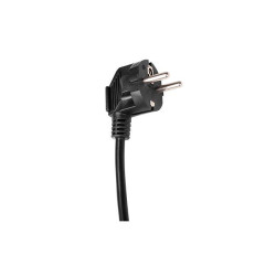 Prelungitor 3 prize standard, comutator, protectie suprasarcina, IP20, 3000W, 3m, PVC, negru