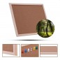 Panou pluta 60x90 cm, rama lemn, prindere pe perete, ace incluse, RESIGILAT Panou pluta 60x90 cm, rama lemn, prindere pe perete, ace incluse, RESIGILAT