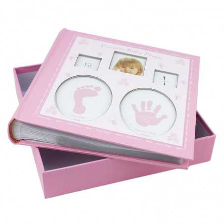 Album foto Baby personalizabil, amprente, 200 poze, 10x15, cutie, RESIGILAT