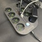 Prelungitor cu 8 prize, 3 porturi USB, 1 port USB-C, IP20, cablu 2 m, 230V/50Hz Prelungitor cu 8 prize, 3 porturi USB, 1 port USB-C, IP20, cablu 2 m, 230V/50Hz