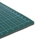 Covoras pentru modelare si taiere, doua fete, A2, reutilizabil, 45x60 cm, PVC, verde Covoras pentru modelare si taiere, doua fete, A2, reutilizabil, 45x60 cm, PVC, verde