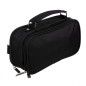 Penar scolar, neechipat, 2 compartimente, fermoar, agatatoare, 11.5x7.5x23 cm, negru Penar scolar, neechipat, 2 compartimente, fermoar, agatatoare, 11.5x7.5x23 cm, negru