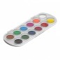 Acuarele semi-uscate cu miere, 12 culori, pensula inclusa, pentru hobby sau scoala