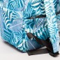 Ghiozdan Tropical Leaves, 19 litri, 1 compartiment, spatiu laptop, 4 buzunare, 39x31x16.5 cm