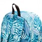 Ghiozdan Tropical Leaves, 19 litri, 1 compartiment, spatiu laptop, 4 buzunare, 39x31x16.5 cm