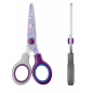 Foarfeca pentru copii, imprimeu unicorn, lame otel inoxidabil 13 cm, ergonomica Foarfeca pentru copii, imprimeu unicorn, lame otel inoxidabil 13 cm, ergonomica