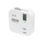 Alarma de monoxid de carbon, compatibil Tuya, conexiune Wi-Fi, afisaj LCD, senzor electrochimic avansat, alb