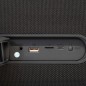 Boxa portabila karaoke, IPX5, 100 Watt, lumina LED, panou Soft Touch, AUX 3.5 mm, USB/microSD, Wireless
