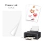 Folie transparenta printabila inkjet, format A4, top 50 coli Folie transparenta printabila inkjet, format A4, top 50 coli