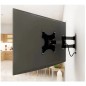 Suport TV universal, ajustabil, fixare perete, 14-55 inch, maxim 40 kg, negru Suport TV universal, ajustabil, fixare perete, 14-55 inch, maxim 40 kg, negru