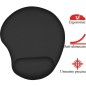 Mouse pad ergonomic cu gel, pernita incheietura, negru, 23x18x2 cm Mouse pad ergonomic cu gel, pernita incheietura, negru, 23x18x2 cm