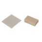 Tabla magnetica cu 2 fete, rama din lemn, markere, burete, accesorii incluse, inaltime 40 cm