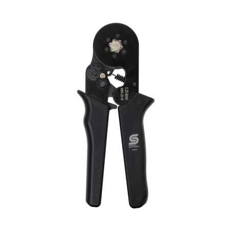 Cleste de presat manson de capat, 0.25-6.00 mmp, sertizare profesionala, opritor, 17.5 cm