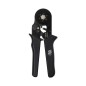 Cleste de presat manson de capat, 0.25-6.00 mmp, sertizare profesionala, opritor, 17.5 cm Cleste de presat manson de capat, 0.25-6.00 mmp, sertizare profesionala, opritor, 17.5 cm