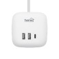 Hub cubic, 1xUSB C, 2xUSB A, 3 prize protectie copii, 5V 2,4A max.12W Hub cubic, 1xUSB C, 2xUSB A, 3 prize protectie copii, 5V 2,4A max.12W