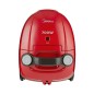 Aspirator MIDEA, cu sac, 1.5 litri, filtru HEPA, 700W, furtun telescopic metalic, cablu alimentare 5 m, rosu/negru Aspirator MIDEA, cu sac, 1.5 litri, filtru HEPA, 700W, furtun telescopic metalic, cablu alimentare 5 m, rosu/negru
