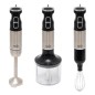Set mixer 4 in 1, blender vertical, tel, tocator cu bol 500 ml, pahar masurare 650 ml, cutite otel inoxidabil