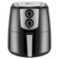 Friteuza 3.5 litri, 1400W, 0-30 minute, 80-200 grade, tigaie antiaderenta, indicator incalzire, 220-240V, PP si otel