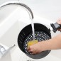 Friteuza 3.5 litri, 1400W, 0-30 minute, 80-200 grade, tigaie antiaderenta, indicator incalzire, 220-240V, PP si otel