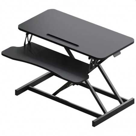 Masa ajustabila de birou Sit-Stand, lucru in picioare sau sezut, inaltime reglabila 14-51 cm, suport smartphone, RESIGILAT