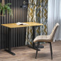 Birou electric inaltime reglabila, 73-118 cm, latime 105 cm, cadru otel, blat pal melaminat