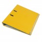 Biblioraft plastifiat, A4, latime cotor 5 cm, bordura metalica, diverse culori, RESIGILAT