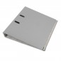 Biblioraft plastifiat, A4, latime cotor 5 cm, bordura metalica, diverse culori, RESIGILAT