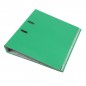 Biblioraft plastifiat, A4, latime cotor 5 cm, bordura metalica, diverse culori, RESIGILAT