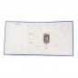 Biblioraft plastifiat, A4, latime cotor 5 cm, bordura metalica, diverse culori, RESIGILAT