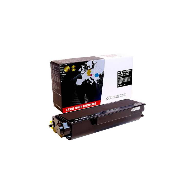 Cartus toner compatibil Brother TN-3170, TN-3280, Minolta TNP-24, Black, 8000 pagini