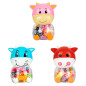 Plastilina vacuta, set 12 culori diverse, 4 ustensile pentru modelaj, diverse forme, usor de modelat, 3 ani+