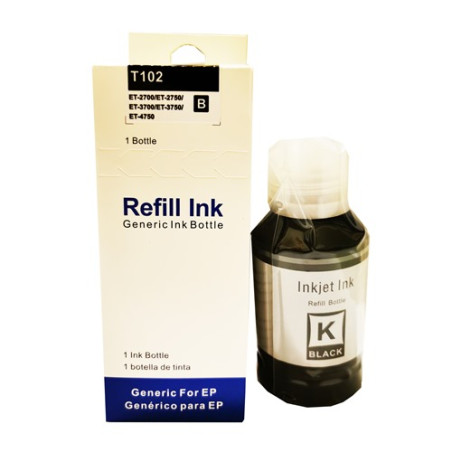 Cerneala compatibila Epson L102, L103, L105, L106 Photo Black, EcoTank, 70 ml