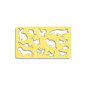 Sablon desen, tematica animale, 13 forme diferite, 12x0.2x21 cm