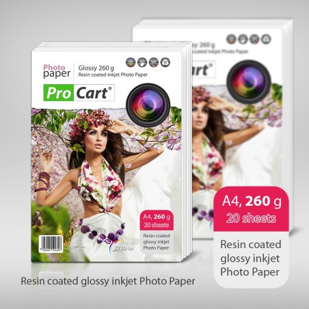 Hartie FOTO RC High Glossy 260g