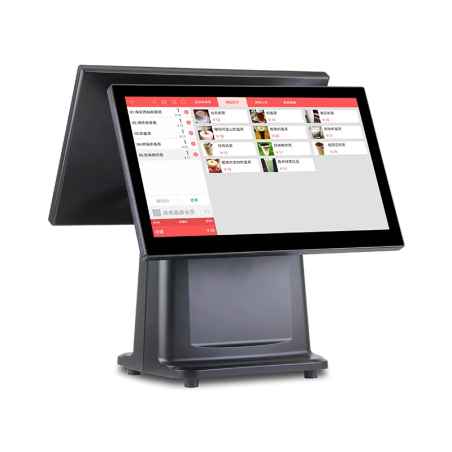 Sistem POS multifunctional EC-306C, ecran tochscreen 15.6 inch, Windows 7/10, Intel Celeron, DDR, SSD, ecran clienti 15.6 inch