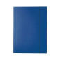 Mapa cu elastic, Esselte Economy, carton plastifiat, albastru inchis