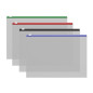 Mapa din plastic, dimensiune A4, cu fermoar, Fizzy Clear Mapa din plastic, dimensiune A4, cu fermoar, Fizzy Clear