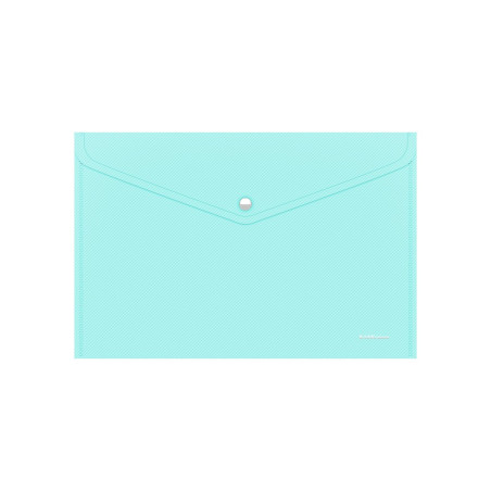 Mapa texturata A4, Ek Diagonal Pastel, prindere capsa, albastru deschis