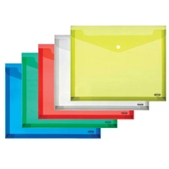Mapa A4, inchidere capsa, Centrum, capacitate 250 file, grosime 0.16 mm, PP, diverse culori