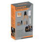 Kit tester cabluri, format XXL, trusa instrumente de retea, surubelnite, husa cu fermoar Kit tester cabluri, format XXL, trusa instrumente de retea, surubelnite, husa cu fermoar