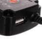 Incarcator universal reglabil 3-12V, USB, 30W, 6 varfuri interschimbabile, iesire 2000 mA, interfata CA, cablu 150 cm, negru Incarcator universal reglabil 3-12V, USB, 30W, 6 varfuri interschimbabile, iesire 2000 mA, interfata CA, cablu 150 cm, negru