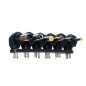 Incarcator universal reglabil 3-12V, USB, 30W, 6 varfuri interschimbabile, iesire 2000 mA, interfata CA, cablu 150 cm, negru Incarcator universal reglabil 3-12V, USB, 30W, 6 varfuri interschimbabile, iesire 2000 mA, interfata CA, cablu 150 cm, negru