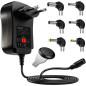 Incarcator universal reglabil 3-12V, USB, 30W, 6 varfuri interschimbabile, iesire 2000 mA, interfata CA, cablu 150 cm, negru Incarcator universal reglabil 3-12V, USB, 30W, 6 varfuri interschimbabile, iesire 2000 mA, interfata CA, cablu 150 cm, negru