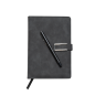 Set agenda format A5 si pix cu bila, coperta piele ecologica, cutie cadou, BiroCO