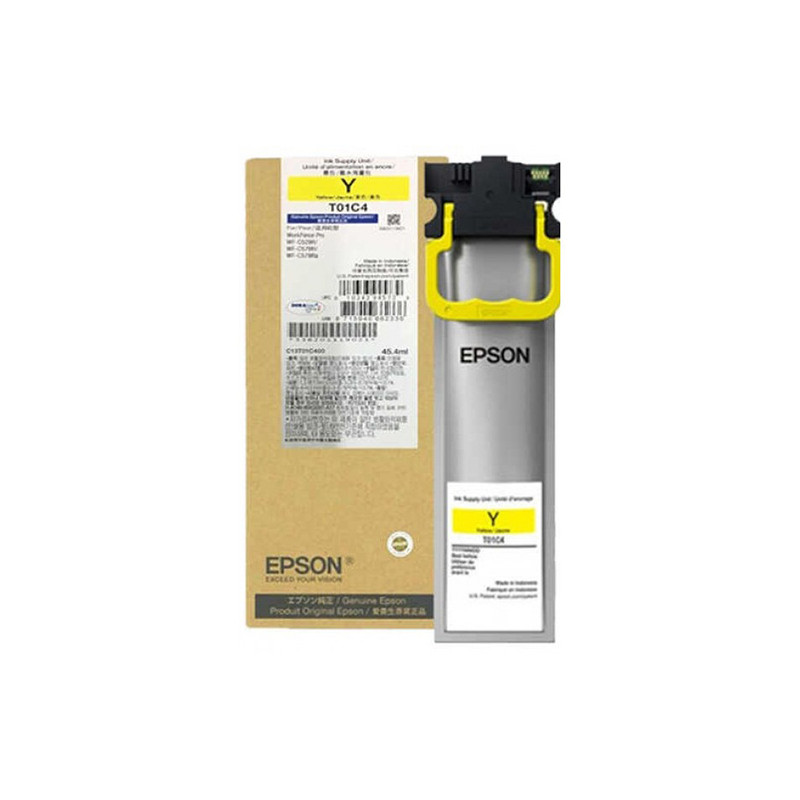 Cartus original Epson OEM T01C Y Ink, 5000 pagini, yellow